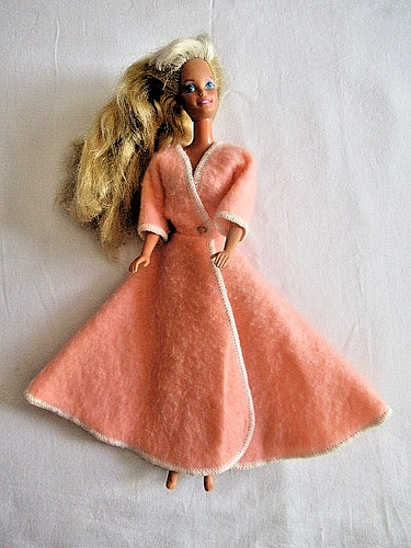 Barbie robe chambre - barbie, de
