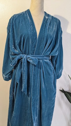Indien turquoise kimono - turquoise, nuit